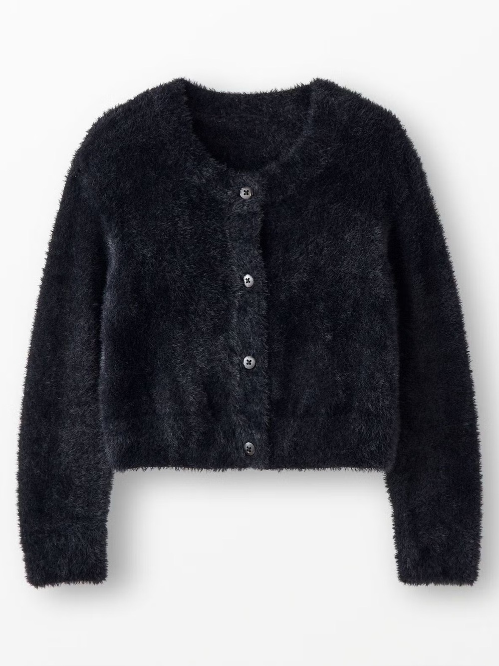 Hanna Andersson Cropped Feather Cardigan